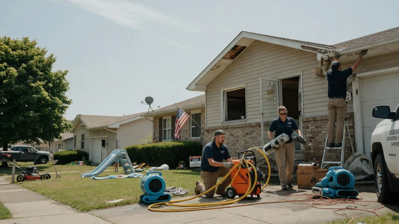 Water Damage Restoration in Lima, IL near me
